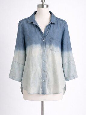 Bella Dahl Dip Dye Chambray Shirt